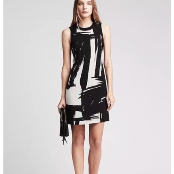 Banana Republic Dresses & Skirts - Banana Republic Brushstroke Abstract Shift Dress.